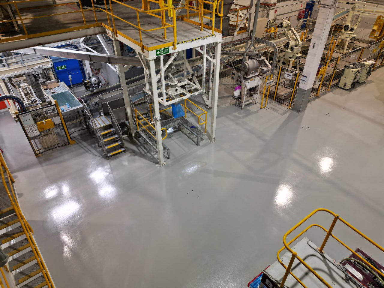 Epoxy over tile