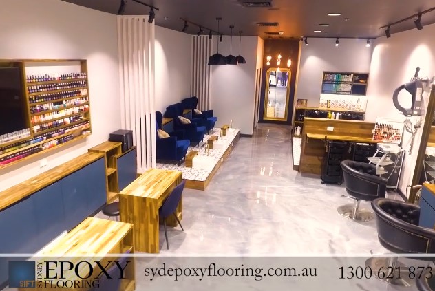 Salon Epoxy Floor Coating
