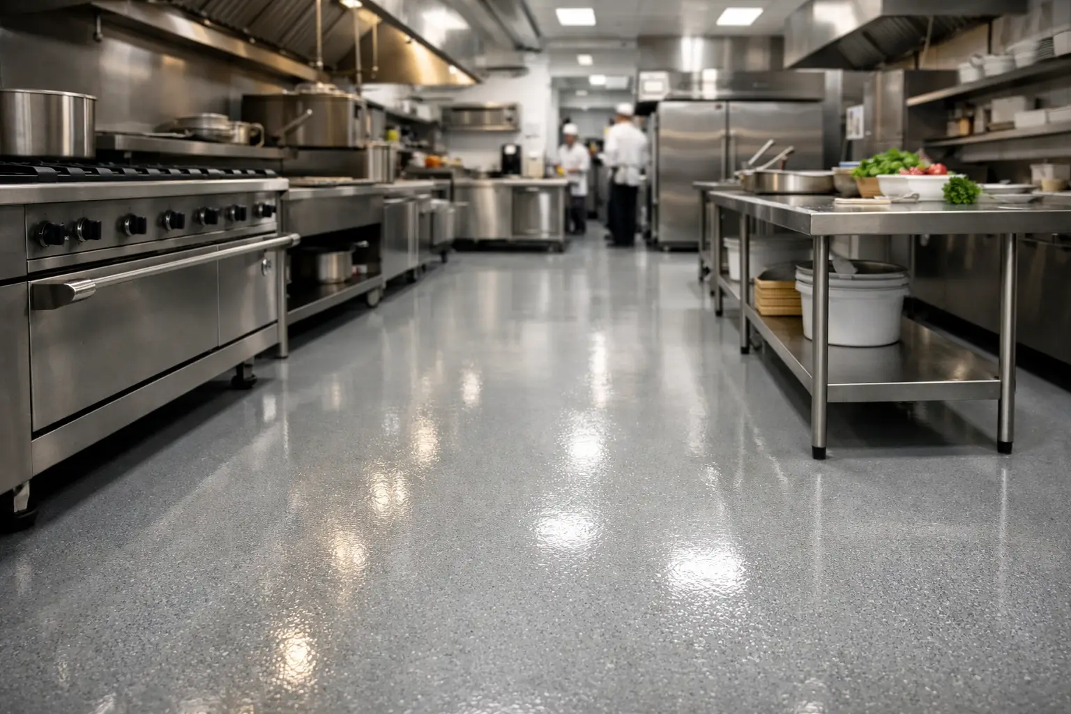 Commercial Kitchen Epoxy Flooring Sydney