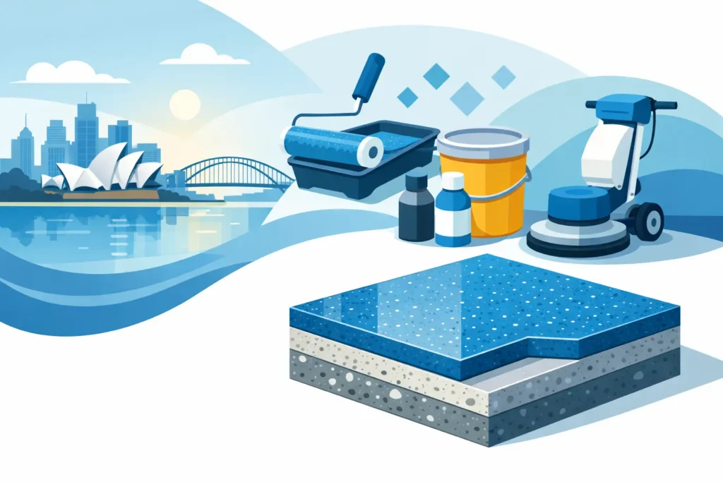 Epoxy Flooring Sydney: What a Good System Requires