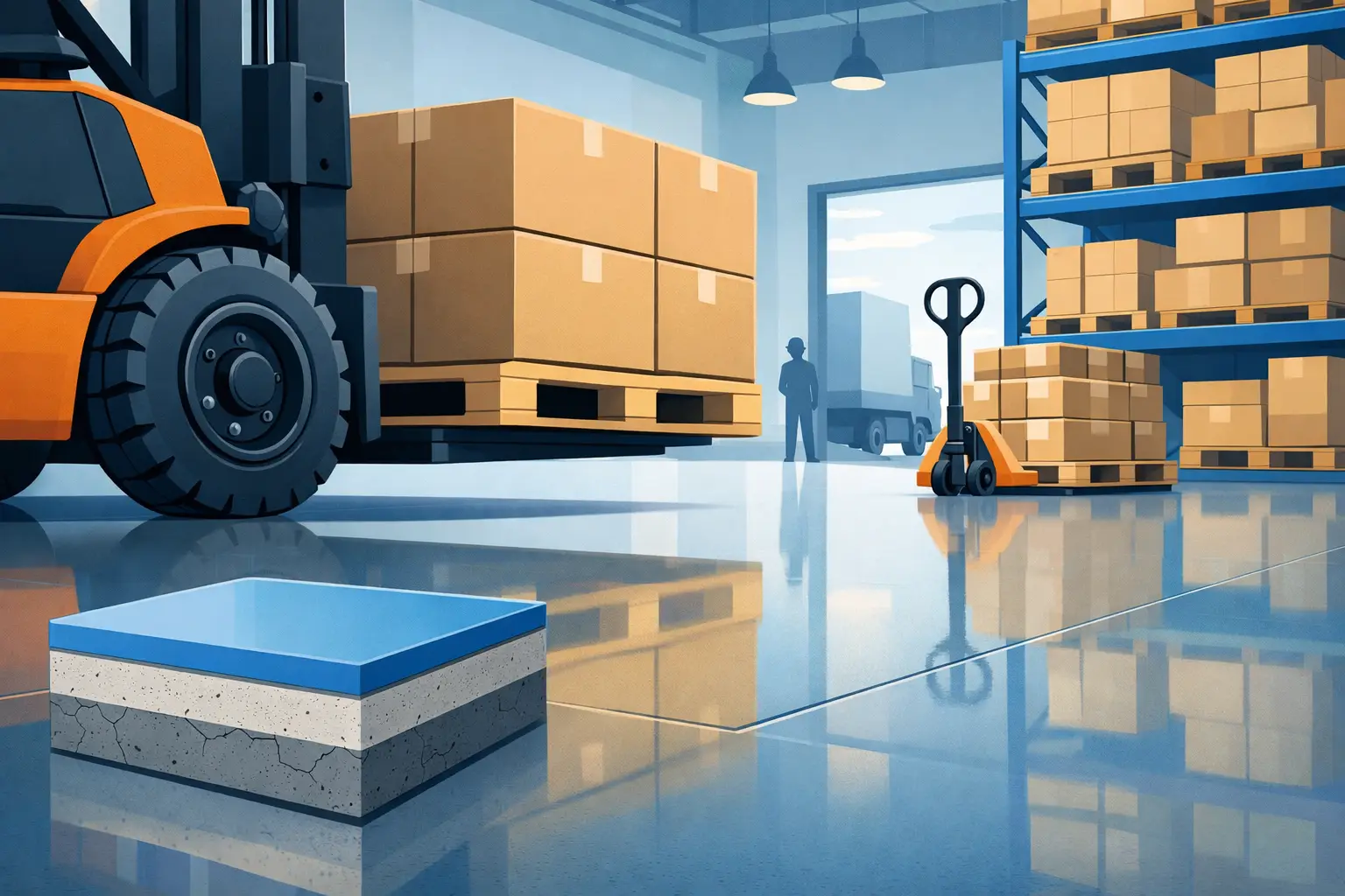 Warehouse Floor Coating That Holds Up Under Load