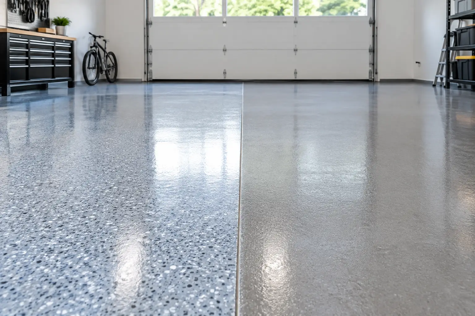 Polyaspartic Versus Epoxy Garage Floors Compared